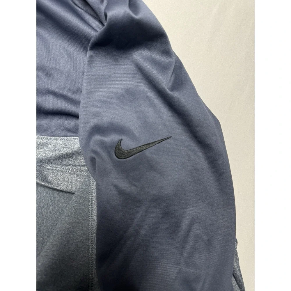 Nike Golf Therma‎ 1/4-Zip Two-Tone Sweatshirt Blue Mens XL Long Sleeve Pullover